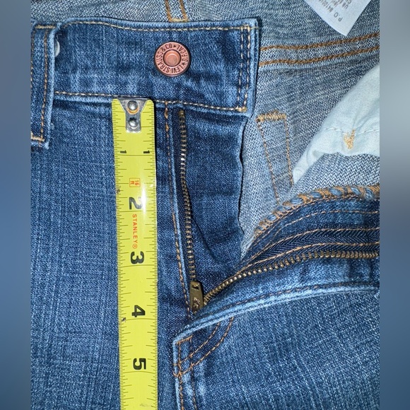 Women's 505 Levi’s Straight Leg Denim Blue Jeans - Picture 4 of 11